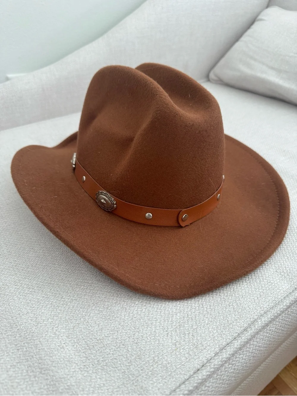 Brown Western Cowboy Hat for Men and Women
